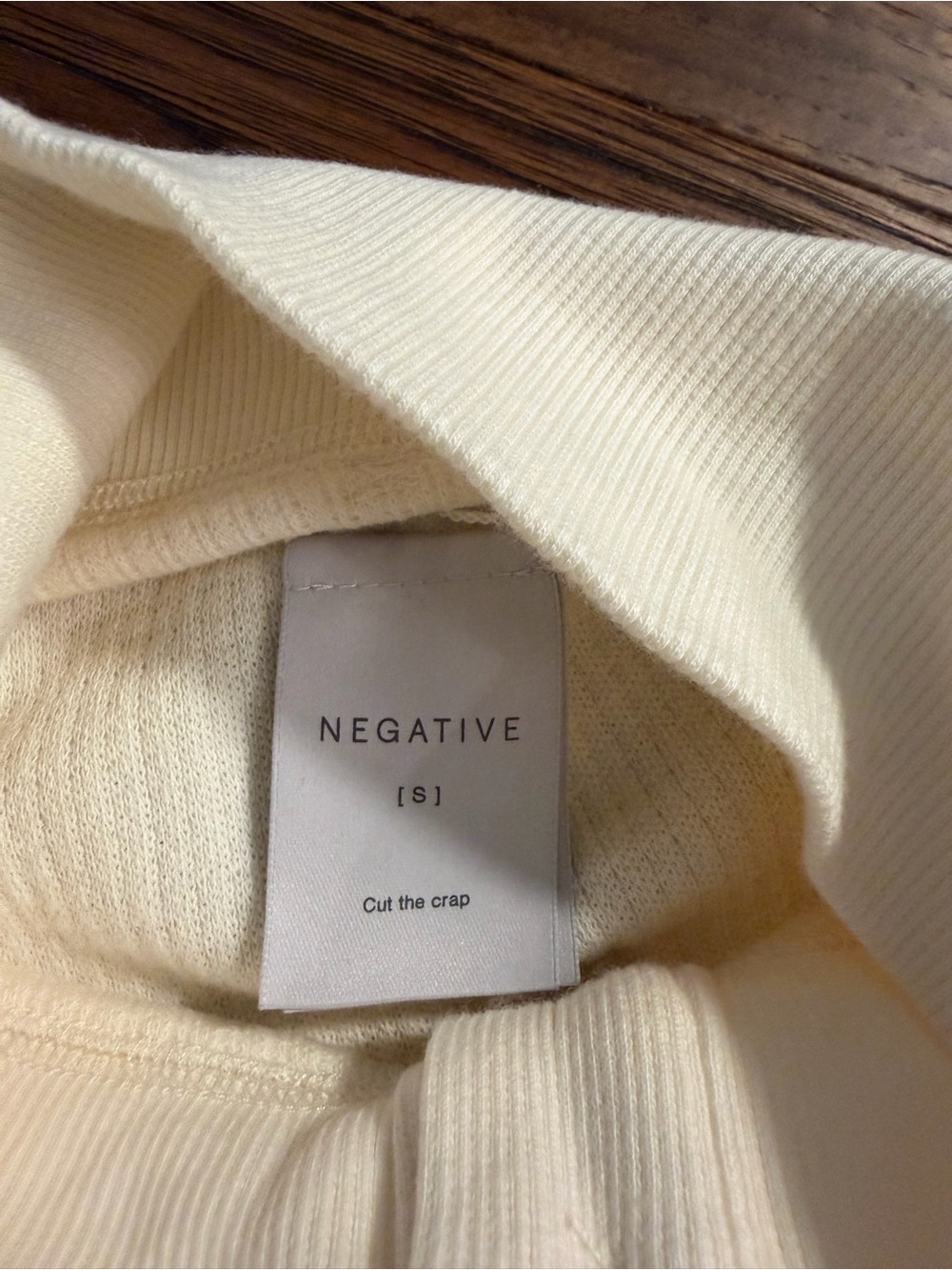 Negative Underwear Waffle Knit Loungewear Set - Top, Bralette & Joggers NWOT - Picture 4 of 6